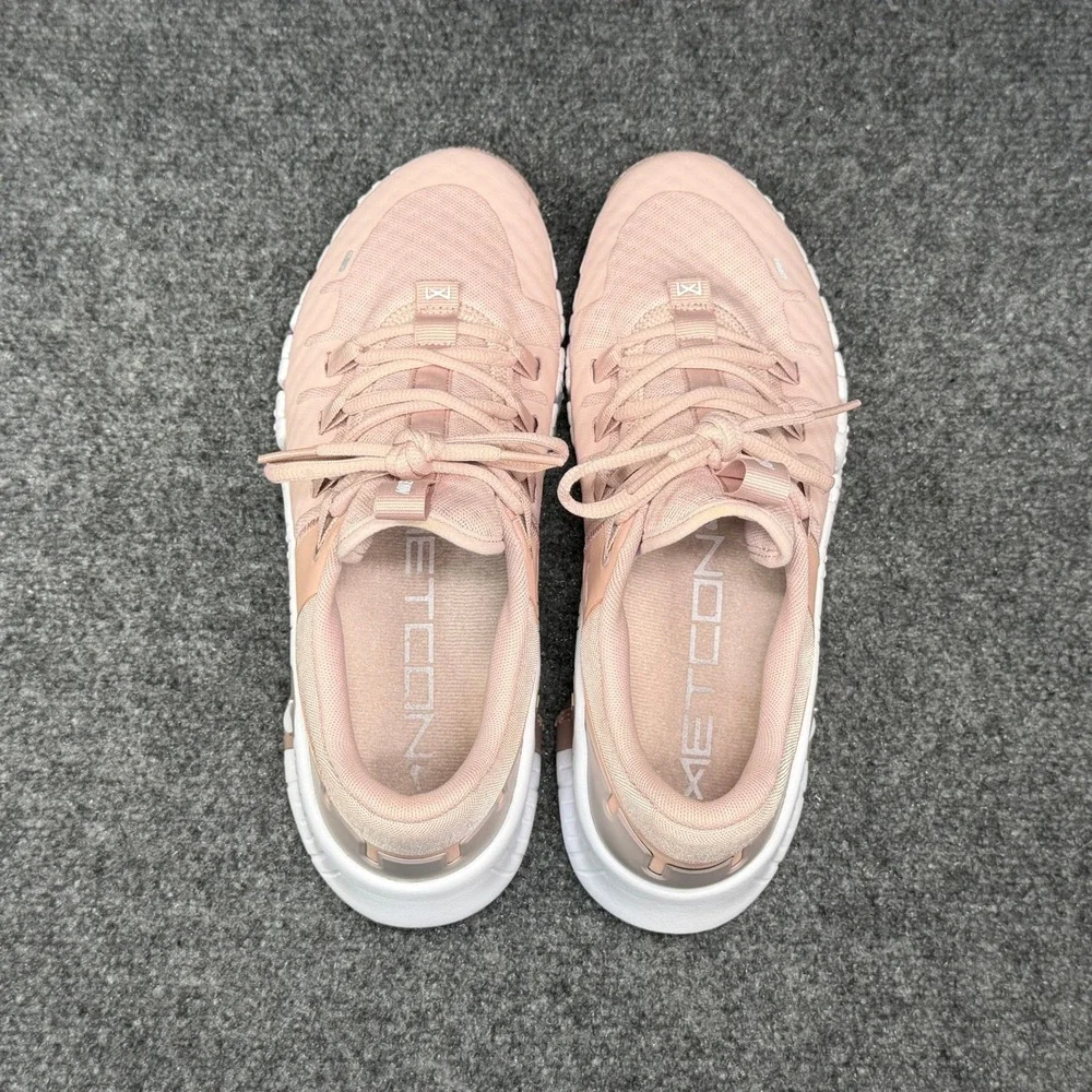 Nike Free Metcon 5 Training Shoes Women's 10 Pink‎ White Athletic Run Running